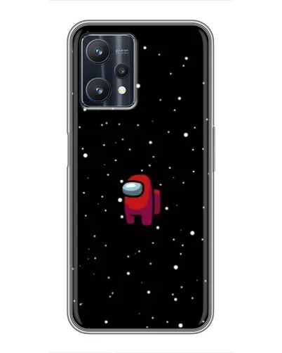Чехол для Realme 9 Pro Plus с картинкой «Красный Among Us» Чехол для Realme 9 Pro Plus с картинкой «Красный Among Us»