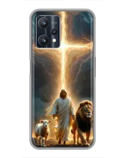 Чохол для Realme 9 Pro Plus з картинкою «Лев Юди та Світло»