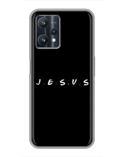 Чохол для Realme 9 Pro Plus з картинкою «Крапки віри J.E.S.U.S.»