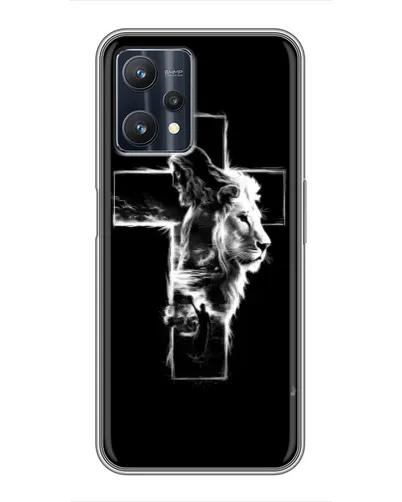 Чехол для Realme 9 Pro Plus с картинкой «Сияющий крест Jesus» Чехол для Realme 9 Pro Plus с картинкой «Сияющий крест Jesus»
