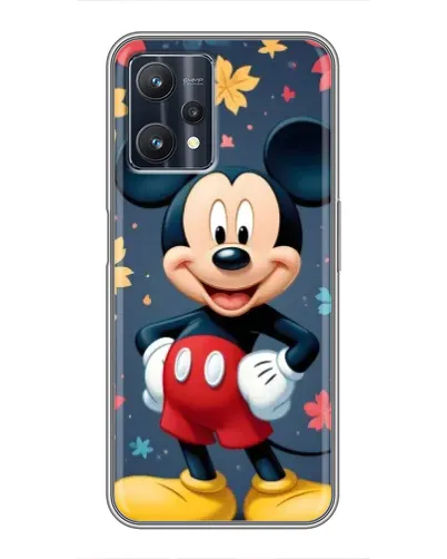 Чехол для Realme 9 Pro Plus с картинкой «Осенний Mickey Mouse»