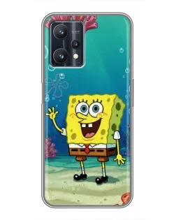 Чехол для Realme 9 Pro Plus с картинкой «Подводный привет»