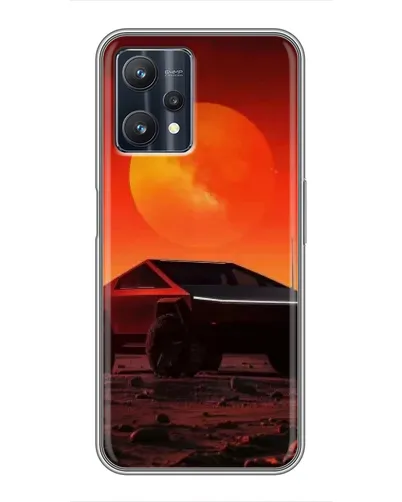 Чехол для Realme 9 Pro Plus с картинкой «Cybertruck на Марсе» Чехол для Realme 9 Pro Plus с картинкой «Cybertruck на Марсе»