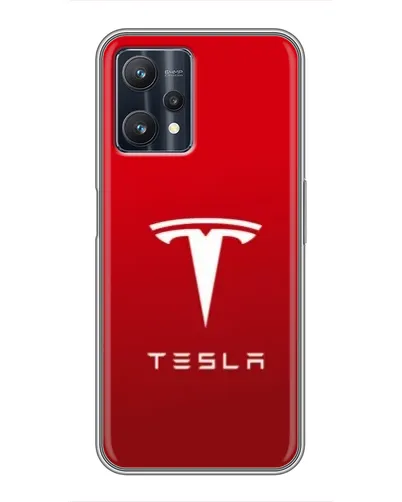 Чехол для Realme 9 Pro Plus с картинкой «Tesla Red Classic» Чехол для Realme 9 Pro Plus с картинкой «Tesla Red Classic»
