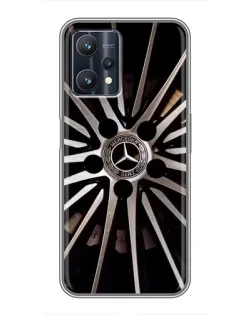 Чехол для Realme 9 Pro Plus с картинкой «Диск Mercedes»