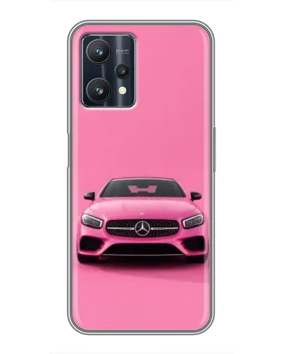 Чехол для Realme 9 Pro Plus с картинкой «Розовый Mercedes AMG» Чехол для Realme 9 Pro Plus с картинкой «Розовый Mercedes AMG»
