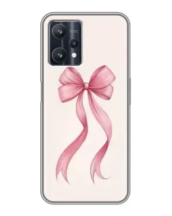 Чехол для Realme 9 Pro Plus с картинкой «Розовый бант»