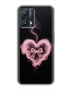 Чехол для Realme 9 Pro Plus с картинкой «Дымчатое сердце»