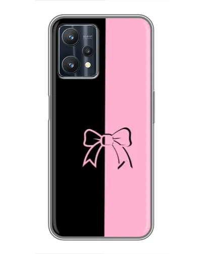 Чехол для Realme 9 Pro Plus с картинкой «Половинки банта» Чехол для Realme 9 Pro Plus с картинкой «Половинки банта»