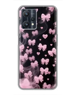 Чехол для Realme 9 Pro Plus с картинкой «Неоновое кружево»