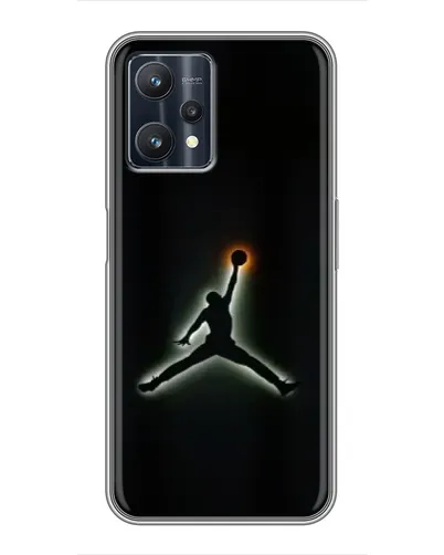 Чехол для Realme 9 Pro с картинкой «Jordan Gradient Logo» Чехол для Realme 9 Pro с картинкой «Jordan Gradient Logo»