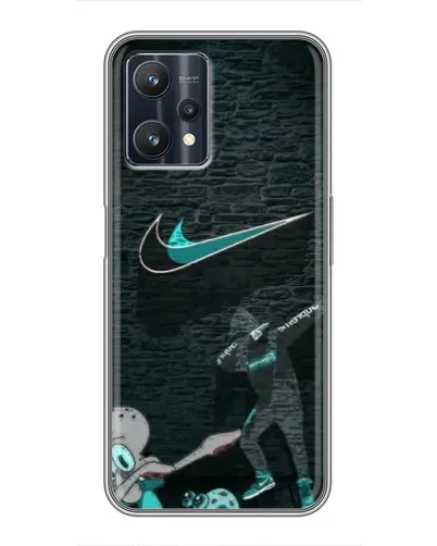 Чехол для Realme 9 Pro с картинкой «Спортивный арт Nike» Чехол для Realme 9 Pro с картинкой «Спортивный арт Nike»