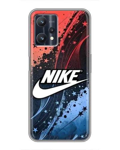 Чехол для Realme 9 Pro с картинкой «Градиентный принт Найк» Чехол для Realme 9 Pro с картинкой «Градиентный принт Найк»