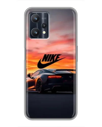 Чехол для Realme 9 Pro с картинкой «Nike и суперкар» Чехол для Realme 9 Pro с картинкой «Nike и суперкар»