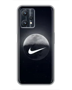 Чохол для Realme 9 Pro з картинкою «Nike у стилі графіті»