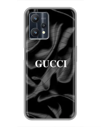 Чехол для Realme 9 Pro с картинкой «Gucci — шелковые волны» Чехол для Realme 9 Pro с картинкой «Gucci — шелковые волны»