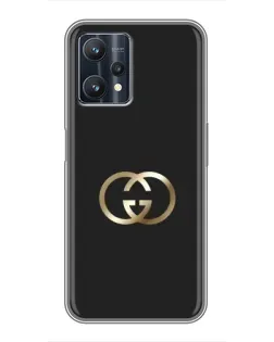 Чехол для Realme 9 Pro с картинкой «Минимализм Gucci»