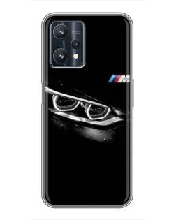 Чехол для Realme 9 Pro с картинкой «BMW — взгляд тигра»