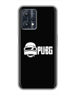 Чохол для Realme 9 Pro з картинкою «PUBG — класичний лого»