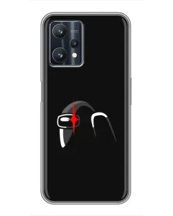 Чохол для Realme 9 Pro з картинкою «Among Us шолом»