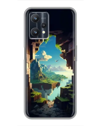 Чохол для Realme 9 Pro з картинкою «Вид з печери» Чохол для Realme 9 Pro з картинкою «Вид з печери»