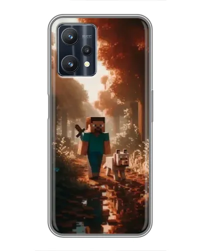 Чохол для Realme 9 Pro з картинкою «Стів у лісі» Чохол для Realme 9 Pro з картинкою «Стів у лісі»