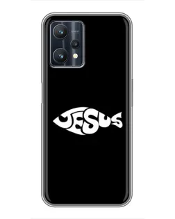 Чехол для Realme 9 Pro с картинкой «Рыба Jesus» Чехол для Realme 9 Pro с картинкой «Рыба Jesus»