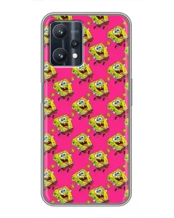 Чохол для Realme 9 Pro з картинкою «Рожевий паттерн»