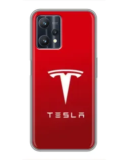 Чехол для Realme 9 Pro с картинкой «Tesla Red Classic» Чехол для Realme 9 Pro с картинкой «Tesla Red Classic»