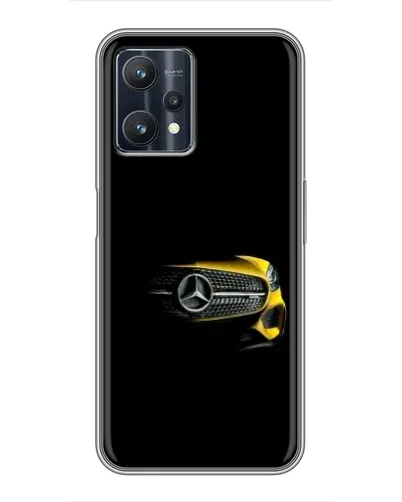 Чехол для Realme 9 Pro с картинкой «Mercedes — ретро стиль»