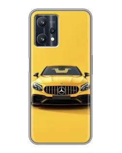 Чехол для Realme 9 Pro с картинкой «Желтый Mercedes GT» Чехол для Realme 9 Pro с картинкой «Желтый Mercedes GT»