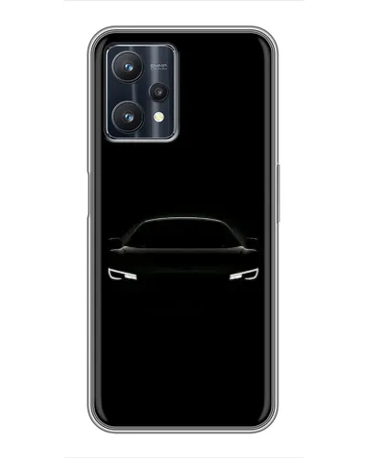 Чехол для Realme 9 Pro с картинкой «Взгляд Audi в темноте»