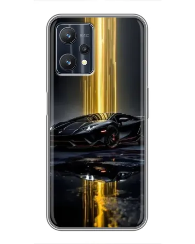 Чохол для Realme 9 Pro з картинкою «Нічний Lamborghini драйв» Чохол для Realme 9 Pro з картинкою «Нічний Lamborghini драйв»