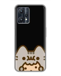 Чохол для Realme 9 Pro з картинкою «Пушин на чорному» Чохол для Realme 9 Pro з картинкою «Пушин на чорному»