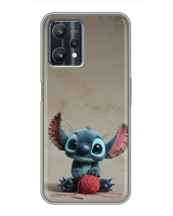 Чохол для Realme 9 Pro з картинкою «Стіч на чоричневому фоні» Чохол для Realme 9 Pro з картинкою «Стіч на чоричневому фоні»