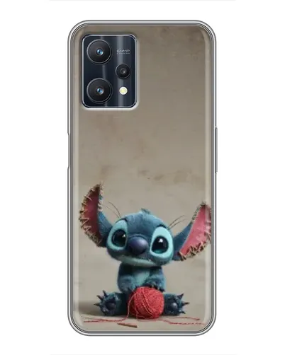 Чохол для Realme 9 Pro з картинкою «Стіч на чоричневому фоні» Чохол для Realme 9 Pro з картинкою «Стіч на чоричневому фоні»