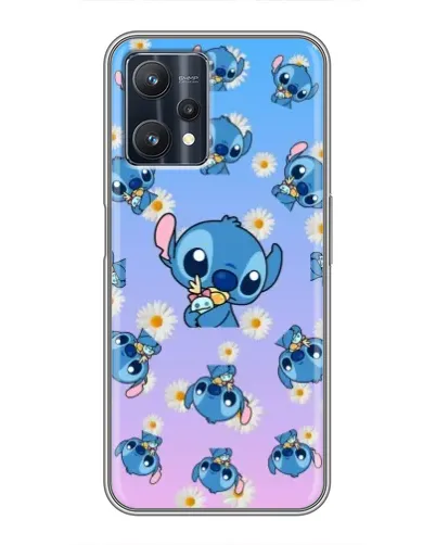 Чохол для Realme 9 Pro з картинкою «Патерн зі Стічем» Чохол для Realme 9 Pro з картинкою «Патерн зі Стічем»
