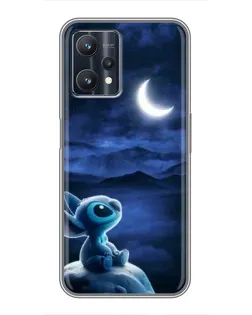 Чохол для Realme 9 Pro з картинкою «Місячна ніч Стіча» Чохол для Realme 9 Pro з картинкою «Місячна ніч Стіча»