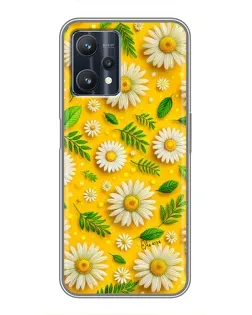 Чехол для Realme 9 Pro с картинкой «Ромашковое солнце»
