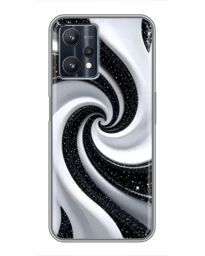 Чохол для Realme 9 Pro з картинкою «Чорно-біла спіраль» Чохол для Realme 9 Pro з картинкою «Чорно-біла спіраль»