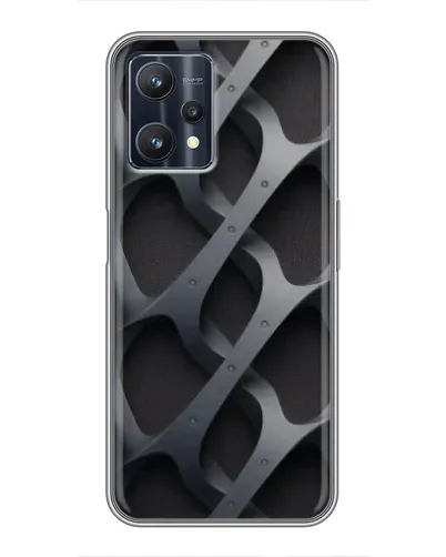 Чохол для Realme 9 Pro з картинкою «Об'ємне сіре плетіння» Чохол для Realme 9 Pro з картинкою «Об'ємне сіре плетіння»