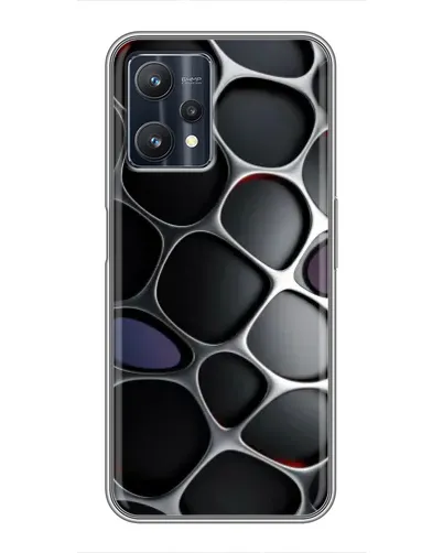 Чохол для Realme 9 Pro з картинкою «Об'ємна темна решітка» Чохол для Realme 9 Pro з картинкою «Об'ємна темна решітка»