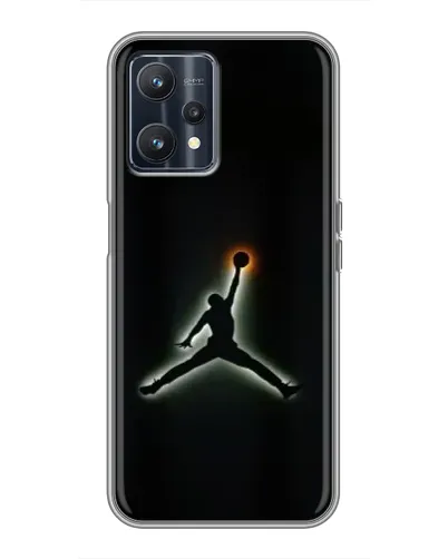 Чохол для Realme 9 з картинкою «Jordan Gradient Logo»