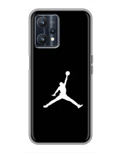 Чохол для Realme 9 з картинкою «Jordan Silhouette»