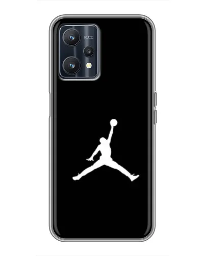 Чохол для Realme 9 з картинкою «Jordan Silhouette»