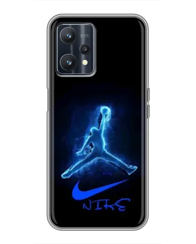 Чохол для Realme 9 з картинкою «Jordan Neon Blue»