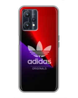 Чохол для Realme 9 з картинкою «Adidas Red Neon» Чохол для Realme 9 з картинкою «Adidas Red Neon»