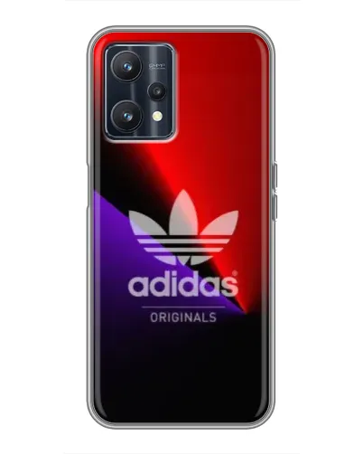Чохол для Realme 9 з картинкою «Adidas Red Neon» Чохол для Realme 9 з картинкою «Adidas Red Neon»