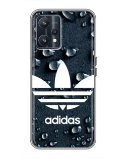 Чохол для Realme 9 з картинкою «Adidas Trefoil Blue»