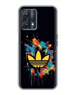 Чохол для Realme 9 з картинкою «Adidas Splash»